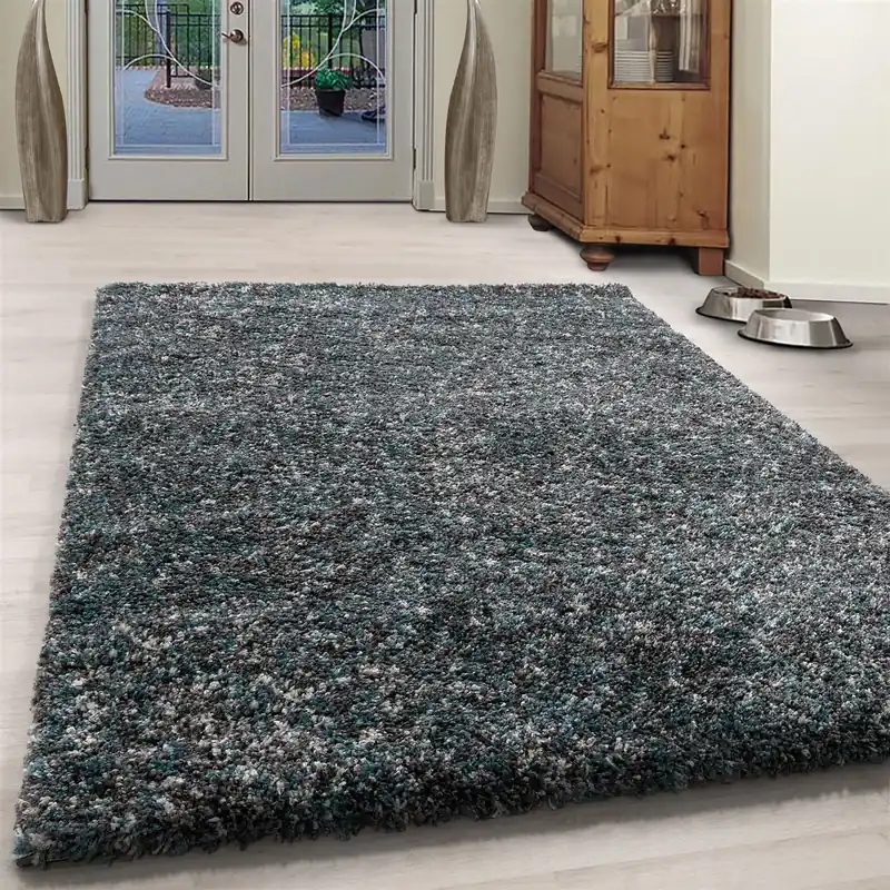 Dywan shaggy Enjoy niebieski multikolor 280 cm x 370 cm Dostępne od ręki