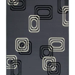 Dywan  nowoczesny Kwadraty szary 140 cm x 200 cm Rabat