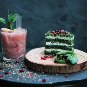 Zniżka Green cake - plakat