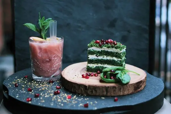Zniżka Green cake - plakat