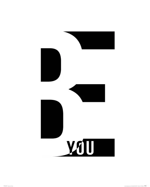 Zniżka Be you - plakat