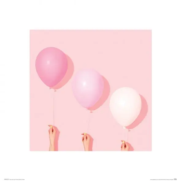 Zniżka Różowe balony - reprodukcja