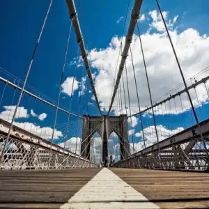 Zniżka Brooklyn Bridge - fototapeta