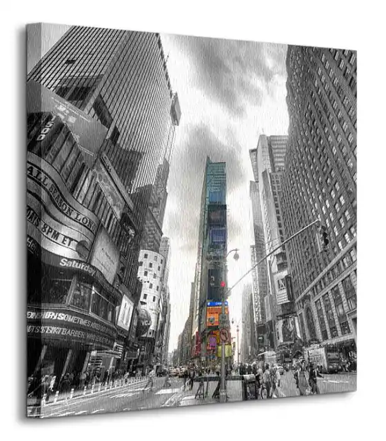 Zniżka Times Square Silver New York - obraz na płótnie
