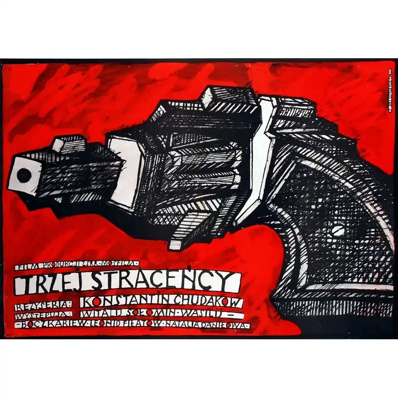 Darmowy zwrot Who Will Pay for Success?, Polish Film Poster Designed by Piotr Mlodozeniec, 1981