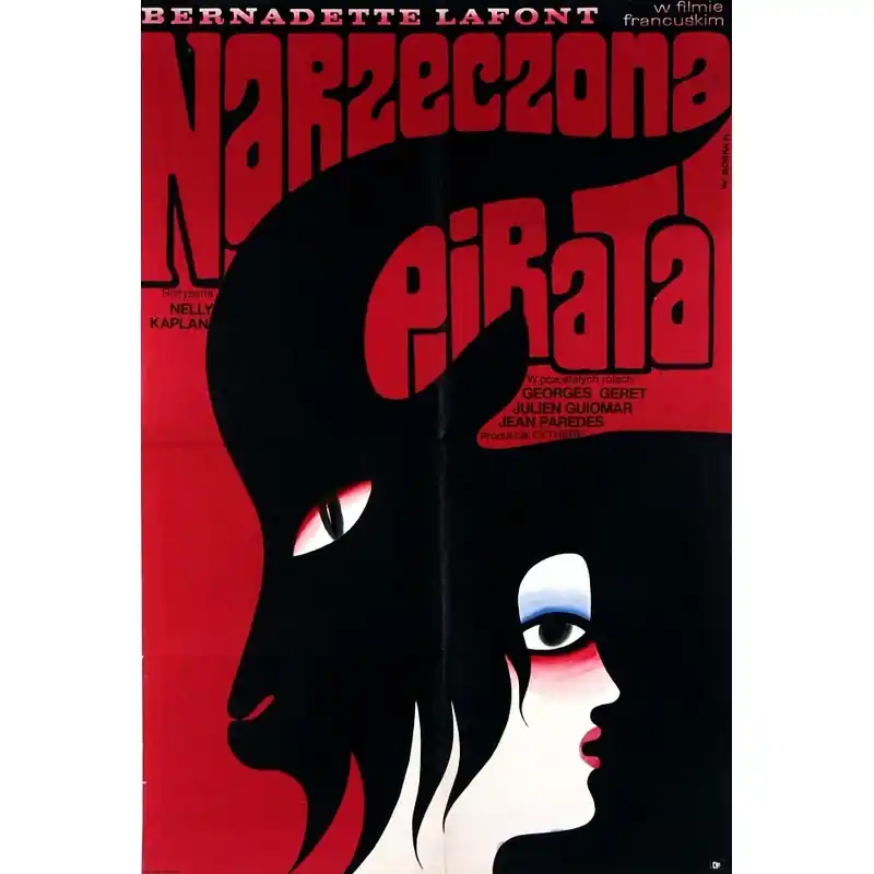 A Very Curious Girl, Polish Film Poster Designed by Wiktor Gorka, 1971 Nowość