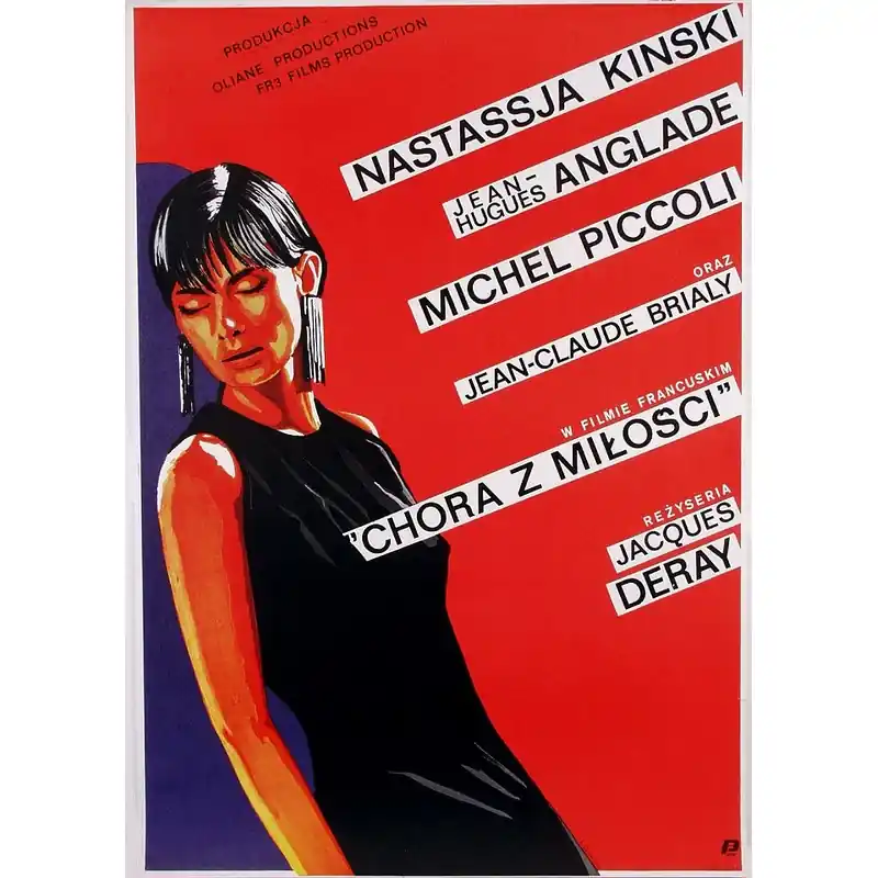 Zniżka Malady of Love, Polish Film Poster Designed by Eugeniusz Skorwider, 1989