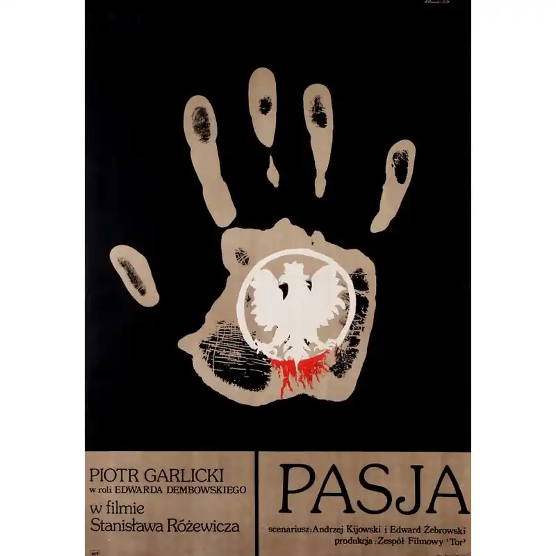 Zniżka Passion, Polish Film Poster Designed by Andrzej Klimowski, 1978
