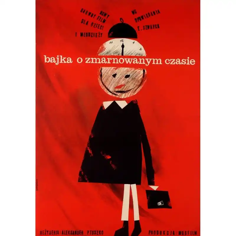 A Tale of Lost Time, Polish Film Poster Designed by Jacek Neugebauer, 1964 Łatwy zwrot