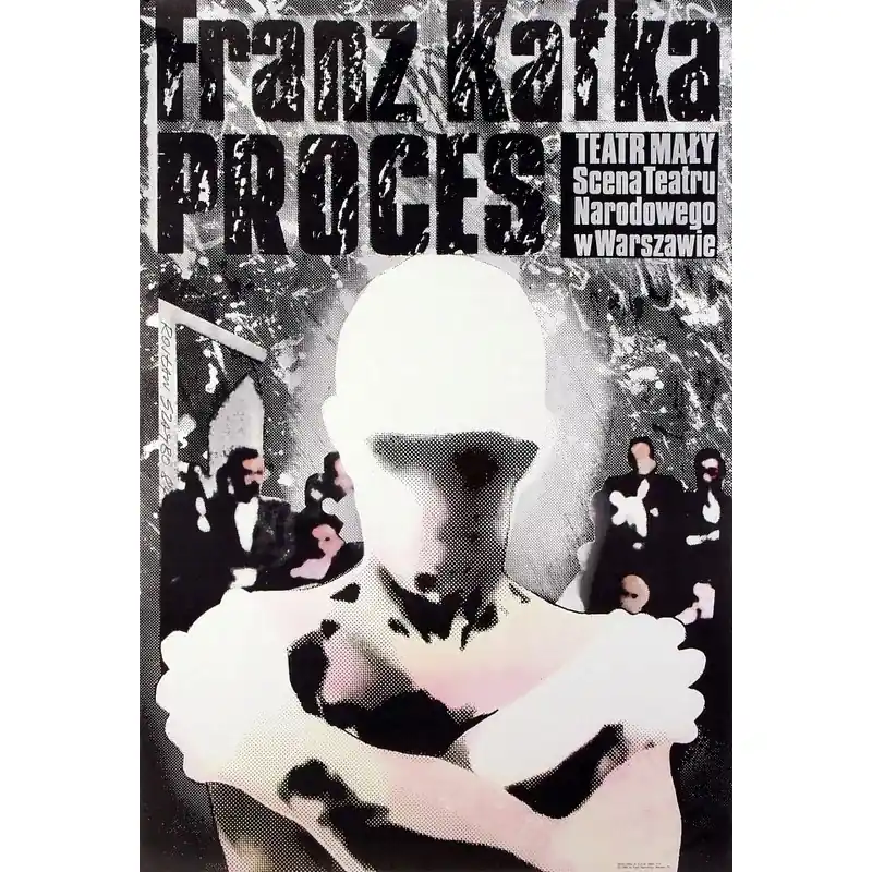 Zniżka Proces / Trial, Kafka, Polish Theater Poster