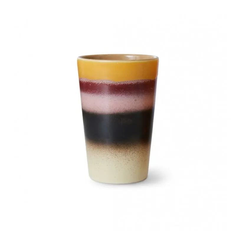 Kubek Sunset do herbaty 70‘s Ceramisc, HKliving Ostatnie sztuki