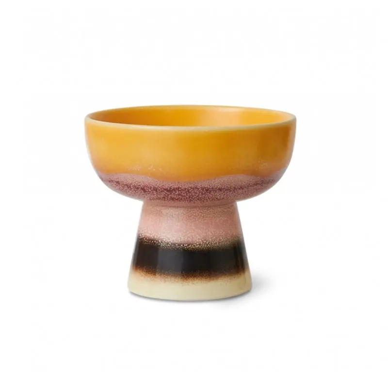 Kup teraz Sunshade Ceramics 70s naczynie na tapas, na nóżce, HKLiving