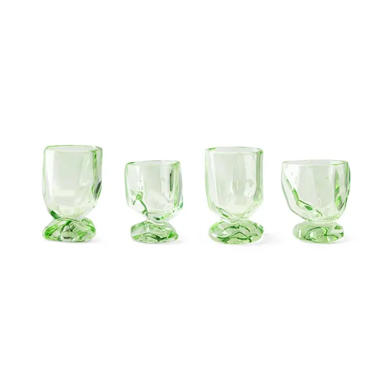 Obniżka ceny Szklanki Peridot by Nienke Sikkema 4 szt., jasna zieleń, HKLiving