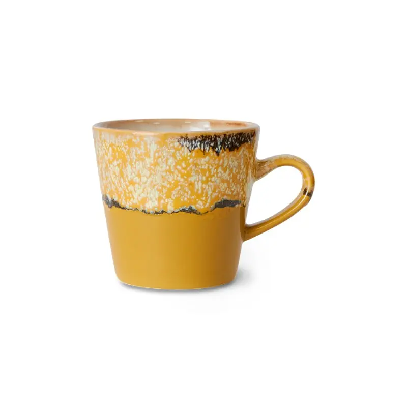 Kubek ceramiczny Sunbeam 70‘s Ceramisc do americano, HKliving Taniej