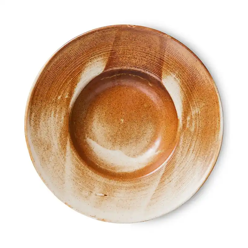 Taniej Talerz do makaronu Chef Ceramics Rustic Cream, HKLiving