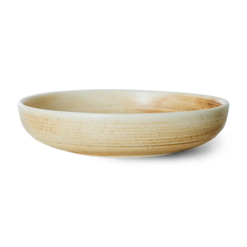 Darmowy zwrot Talerz głęboki L Chef Ceramics Rustic Cream, HKLiving