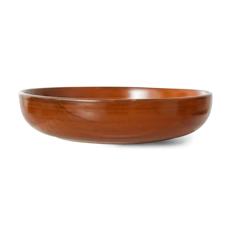 Oferta Talerz głęboki L Chef Ceramics Burned Orange, HKLiving