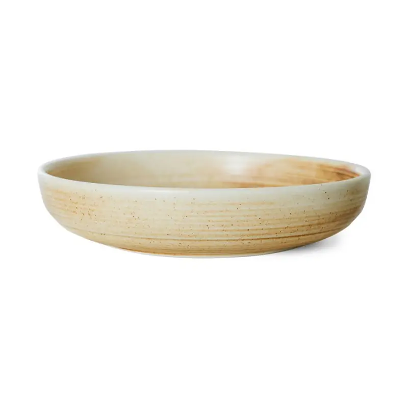 Oferta Talerz głęboki M Chef Ceramics Rustic Cream, HKLiving