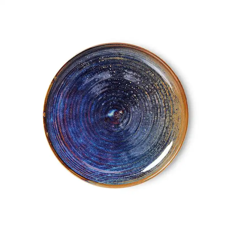 Hit cenowy Talerz deserowy Chef Ceramics Rustic Blue, HKLiving