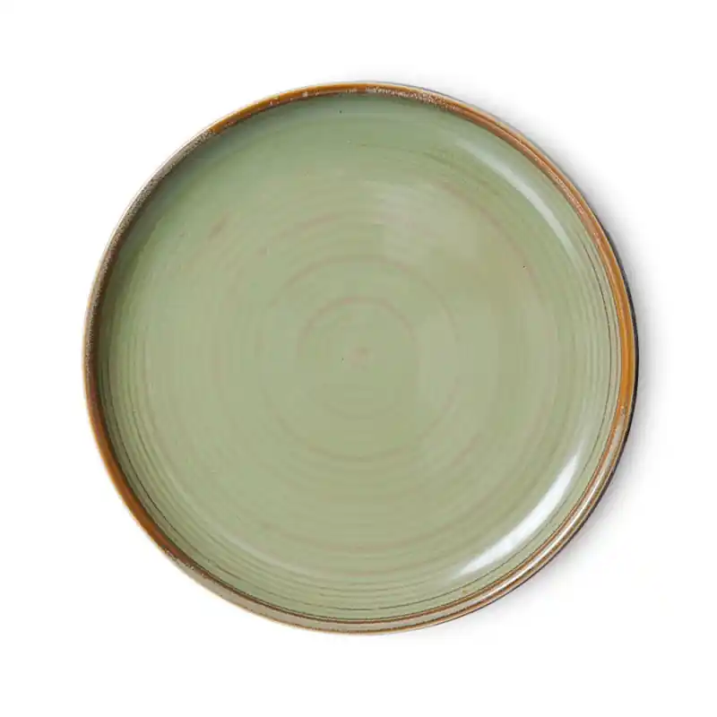 Hit cenowy Talerz deserowy Chef Ceramics Moss Green, HKLiving