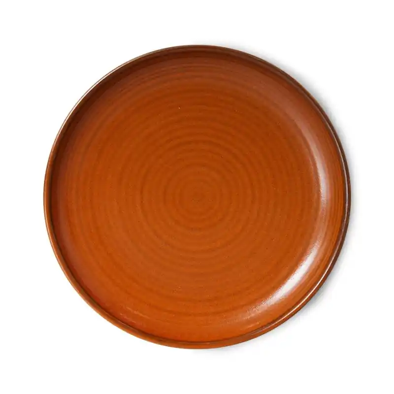 Najlepsza cena Talerz deserowy Chef Ceramics Burned Orange, HKLiving