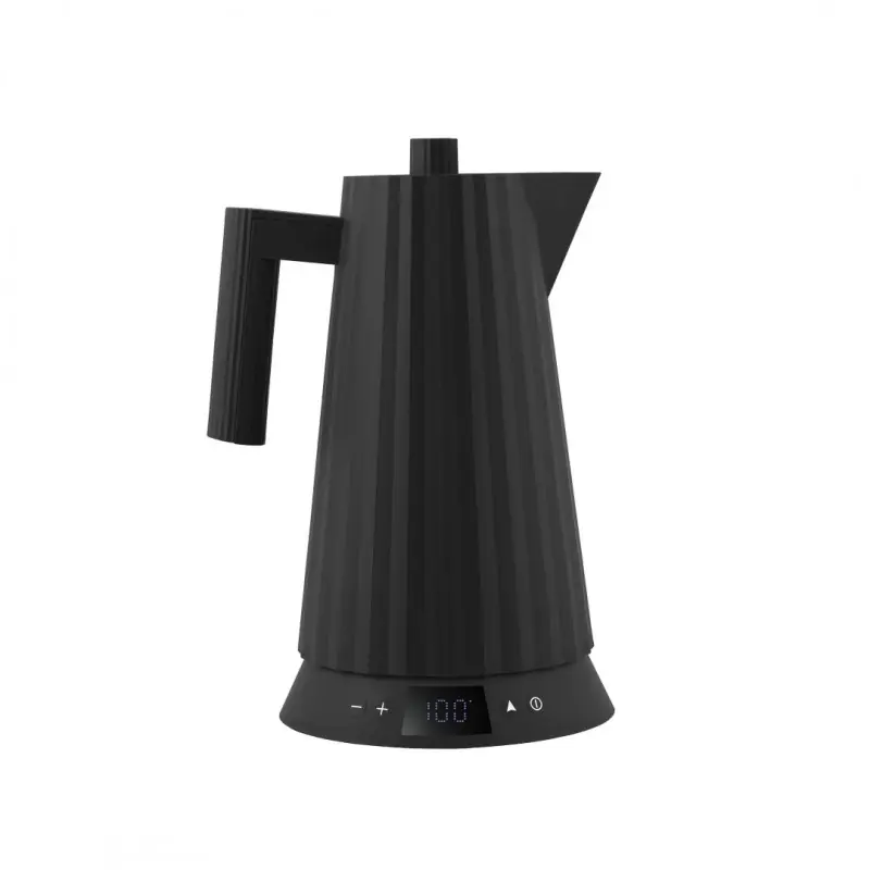 Plisse- Czajnik elektryczny z regulacją temperatury, czarny 1,7 l, Alessi Wysoka jakość