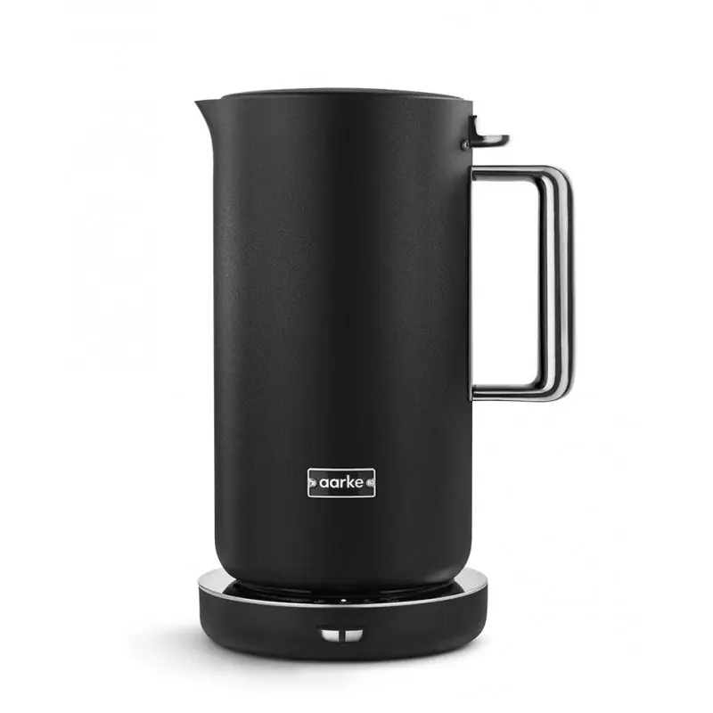Oferta czasowa Stalowy czajnik 1.2 l elektryczny z regulacją temperatury, czarny, Aarke