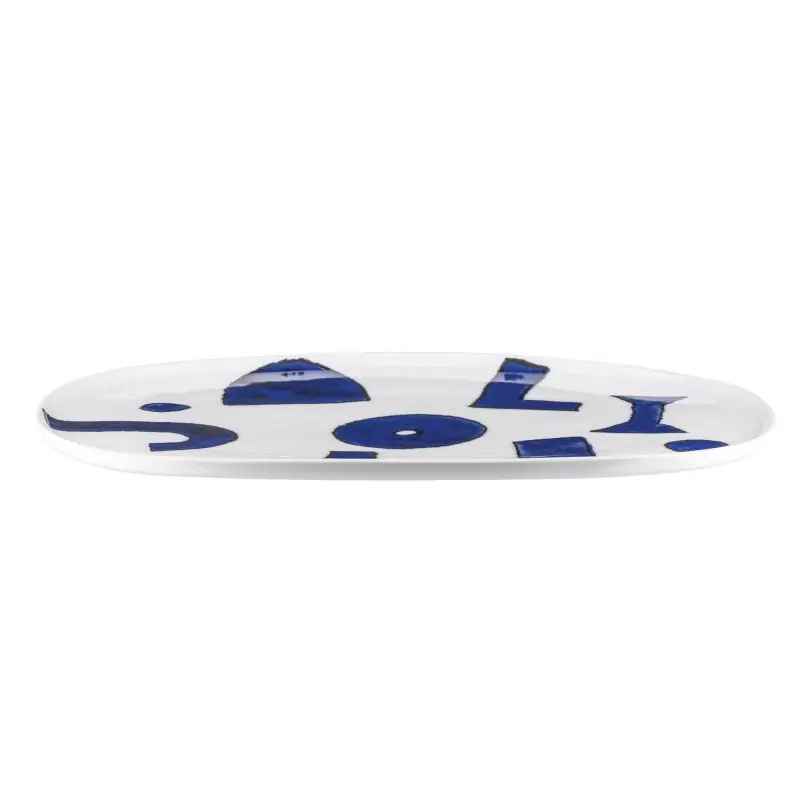 ITSUMO Yunoki owalny talerz do serwowania 35 cm, Alessi Cena promocyjna