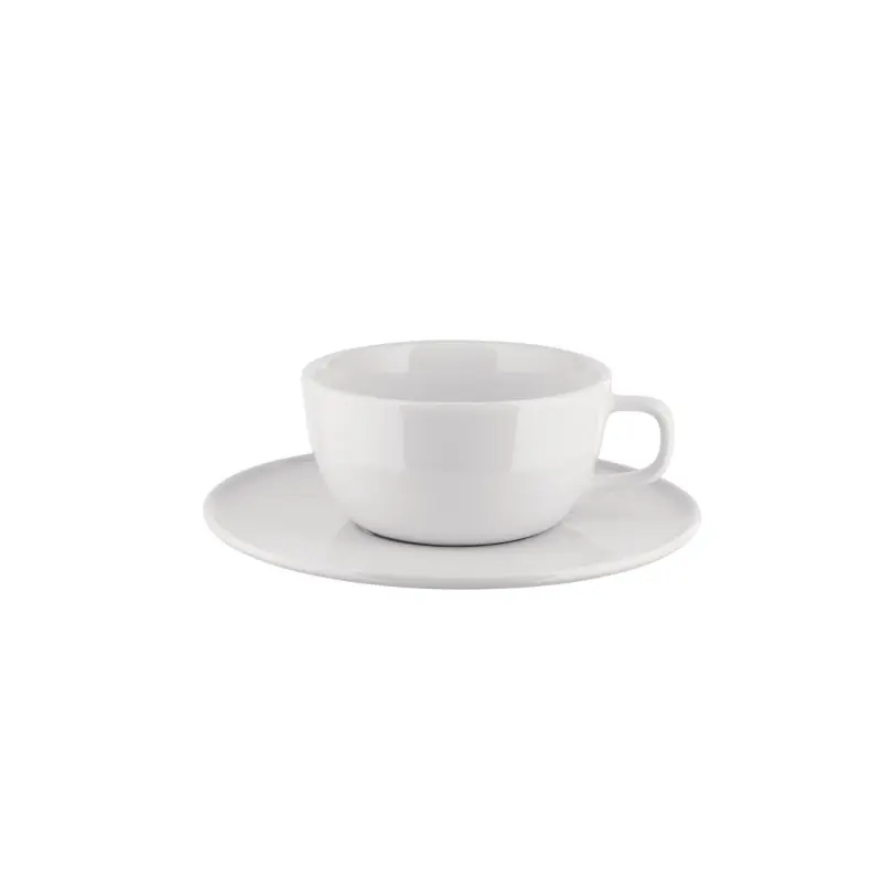 ITSUMO filiżanka do herbaty ze spodkiem, biała, Alessi Oferta limitowana