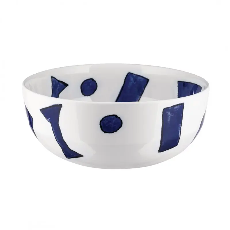 Najlepsza cena ITSUMO Yunoki, misa do sałaty 25 cm, niebieska, Alessi