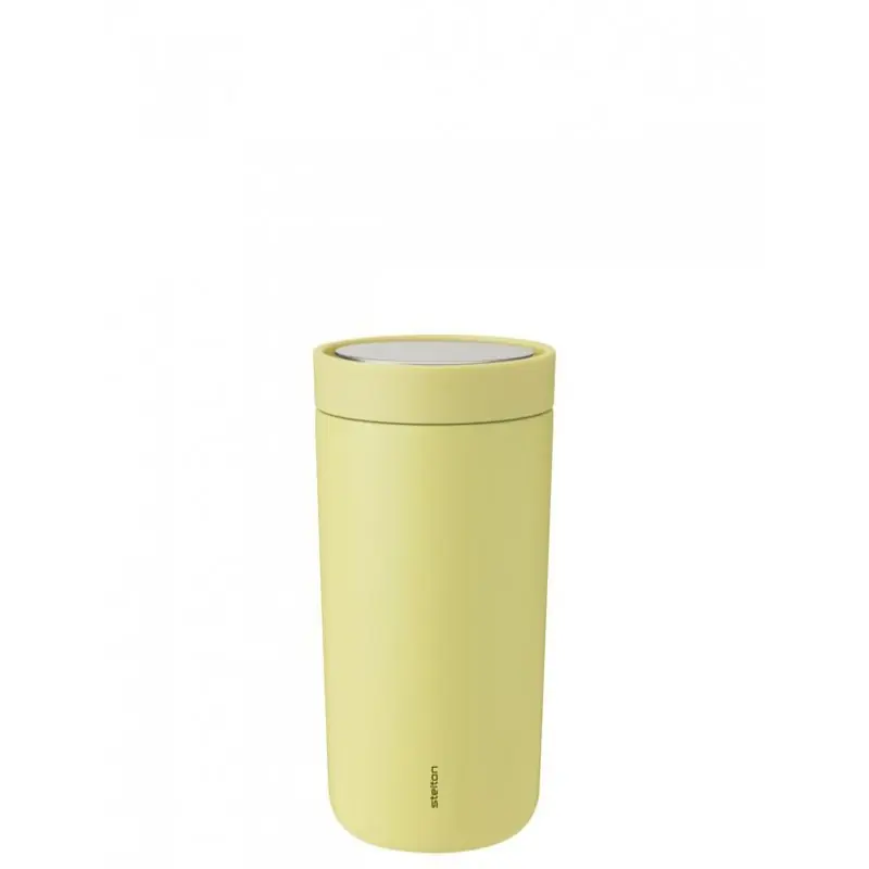 Kubek Termiczny To Go Click 0,4l, cytrynowy, Stelton Niska cena