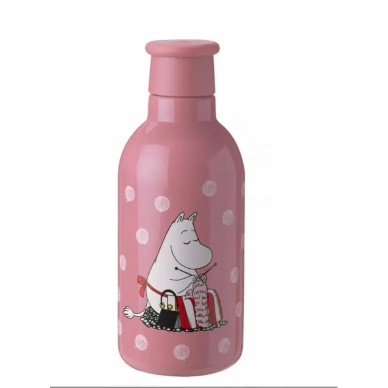 Popularny Drink-It butelka termiczna, Mumin knitting, Rig-Tig