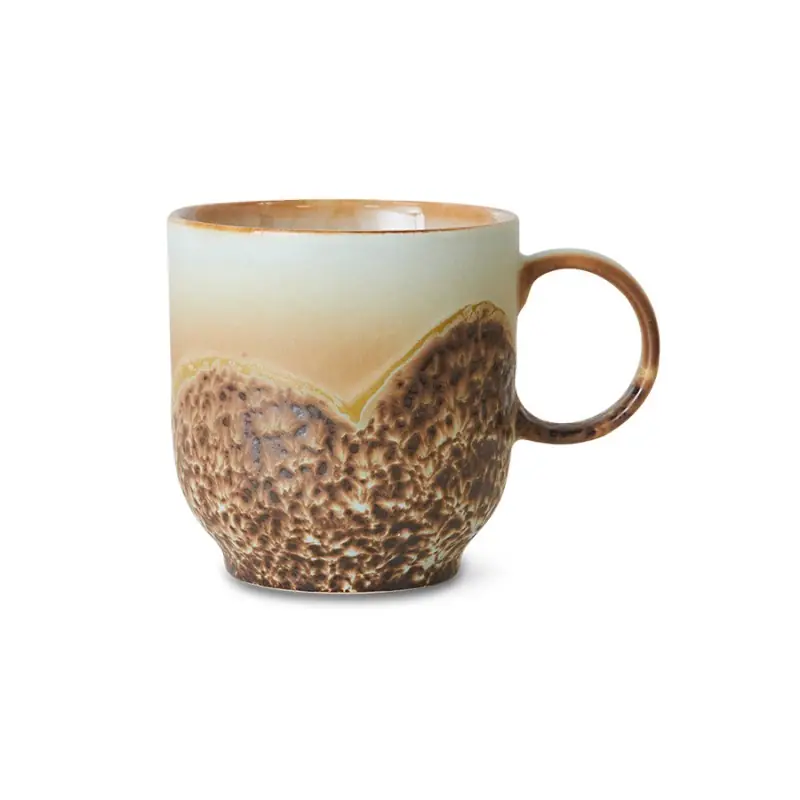 Dostępne od ręki Kubek ceramiczny 70‘s, Shell do kawy, HKliving
