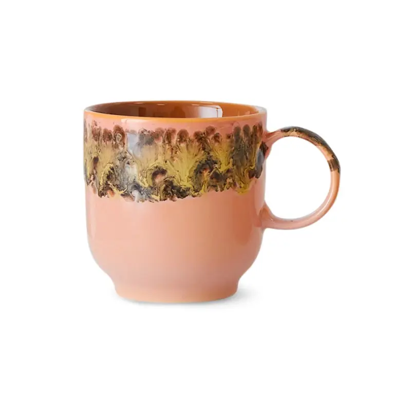 Kubek ceramiczny 70‘s, Lush do kawy, HKliving Dodaj do koszyka