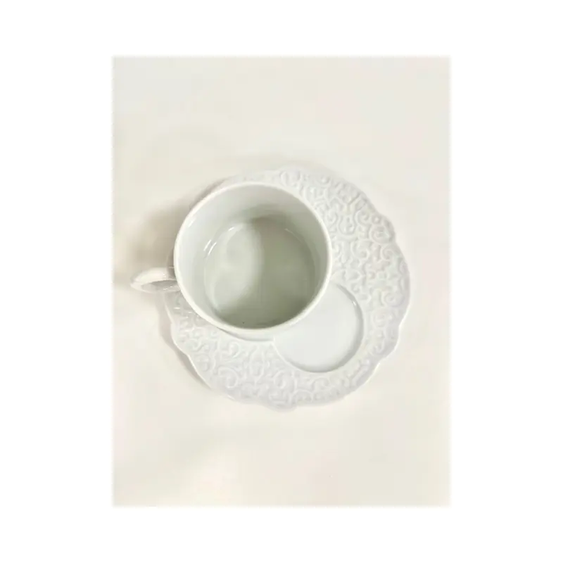 Zniżka Talerz + filiżanka Dressed, biały, Alessi