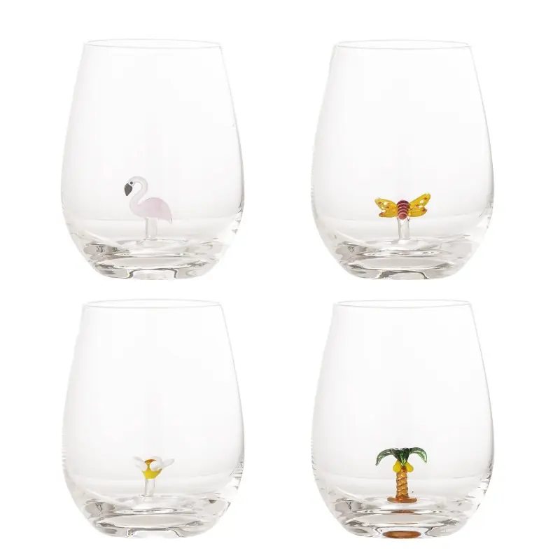 Tylko do końca tygodnia Misa komplet szklanek 4 szt., 560 ml, Bloomingville