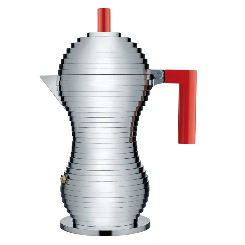 Kawiarka Pulcina do kawy 300ml, ciśnieniowa na indukcję, czerwona, Alessi Okazja