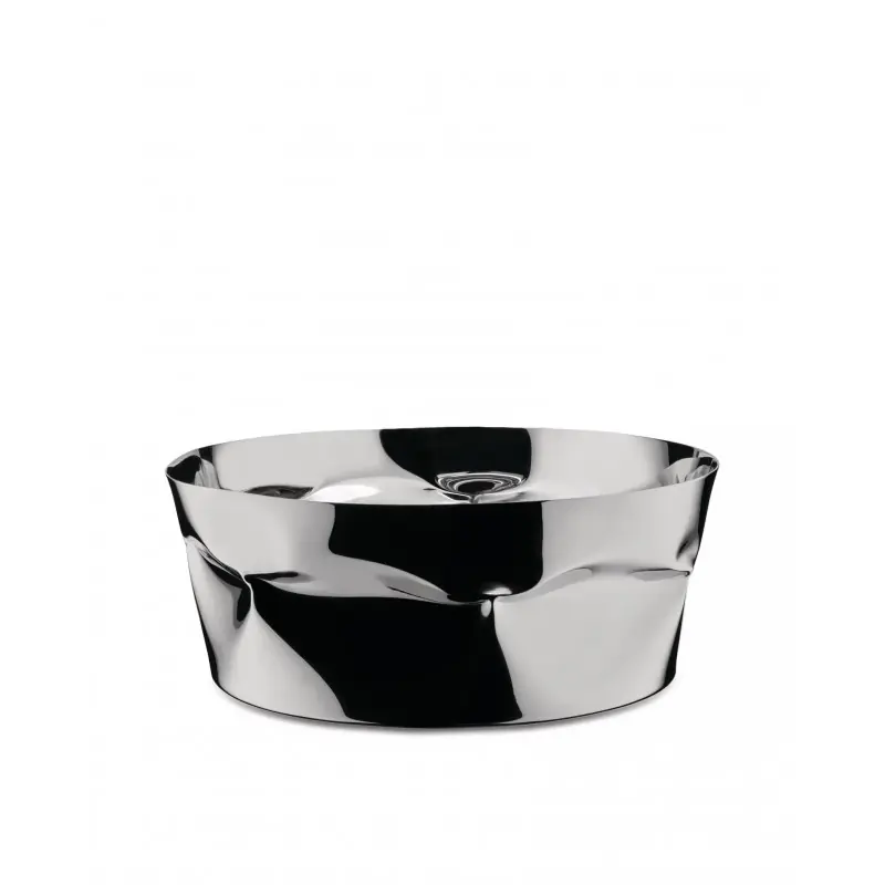 Miska Il Tornitore Matto COMPRESSIONI ⌀ 24,5 cm, srebrna, Alessi Bezpieczne zakupy