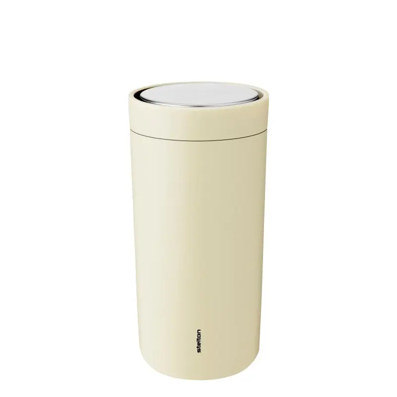 Kubek Termiczny To Go Click 0,4L, jasny żółty, Stelton Tylko dziś
