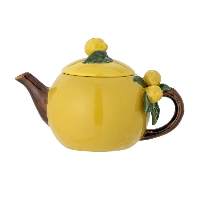 Cena promocyjna Czajniczek Limone, kamionka, Bloomingville