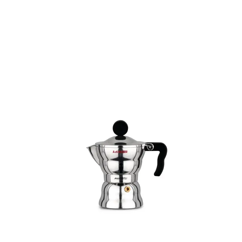 Kawiarka Moka 70ml, srebrna, Alessi Bestseller