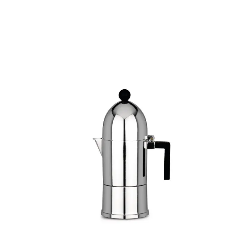 Kawiarka La Cupola 150 ml, czarny uchwyt, Alessi Dodaj do koszyka