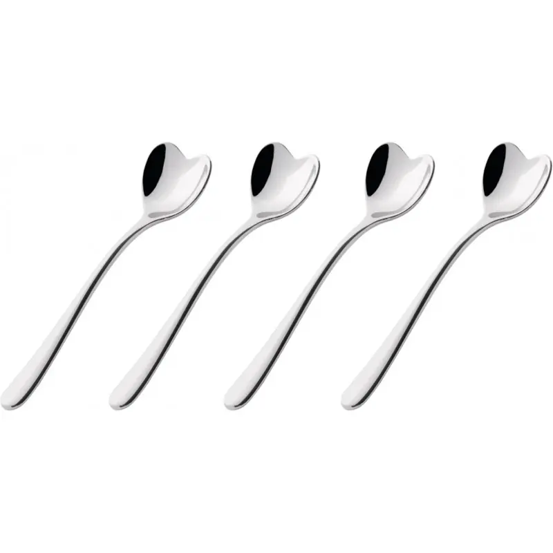 Zestaw 4 łyżeczek do kawy Big Love, polerowane, Alessi Sprawdź teraz