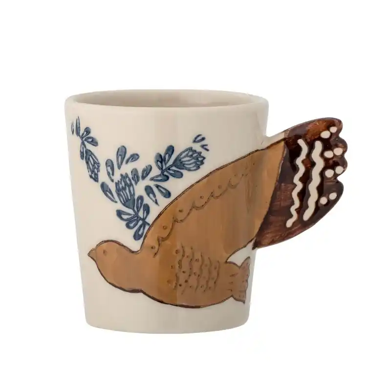 Kubek do herbaty Hezha, jasny, Bloomingville Wyprzedaż