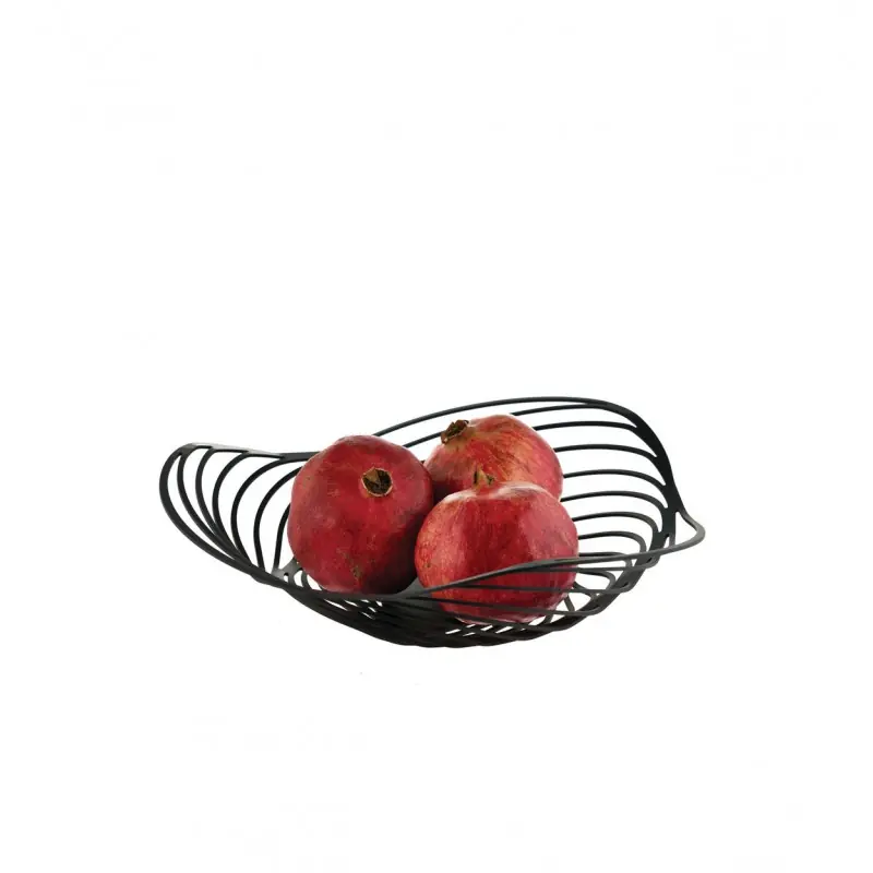 Kosz na owoce Trinity 33 cm, czarny, Alessi Ostatnia szansa