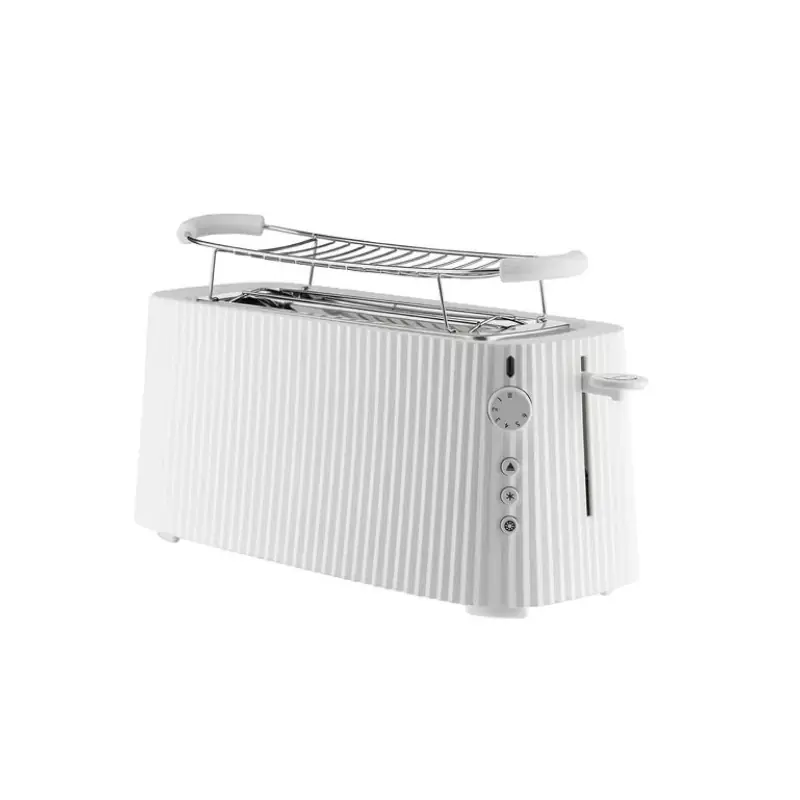 Wyjątkowa oferta Plisse toster XXL, biały, Alessi