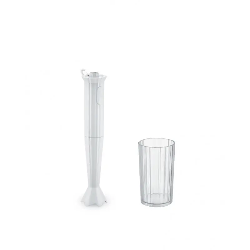 Blender ręczny Plisse, biały, Alessi Łatwy zwrot