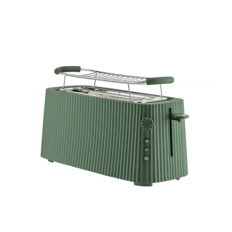 Wybór klientów Plisse toster XXL, zielony, Alessi