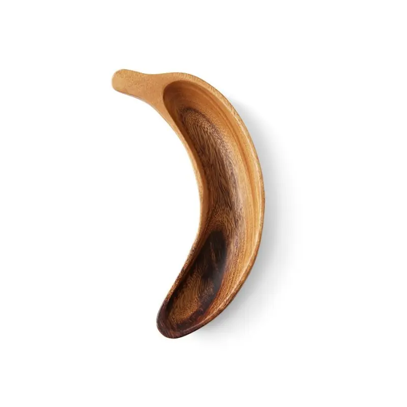 Zamów dziś Miska akacjowa w kształcie banana, HKLiving