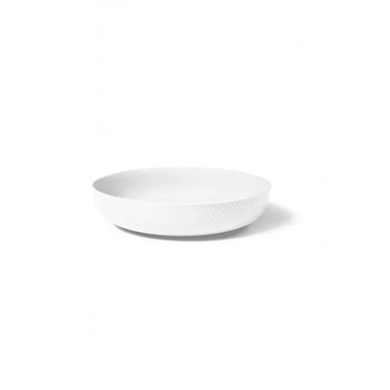 Tylko do końca tygodnia Misa do serwowania Rhombe 28 cm, biały, Lyngby Porcelain